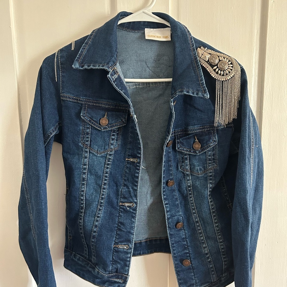 Embellished Denim Jacket